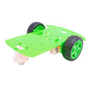 [Coloured] 2WD Smart Robotic Car Two Wheel Drive Kit with Acrylic Chassis