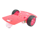 [Coloured] 2WD Smart Robotic Car Two Wheel Drive Kit with Acrylic Chassis