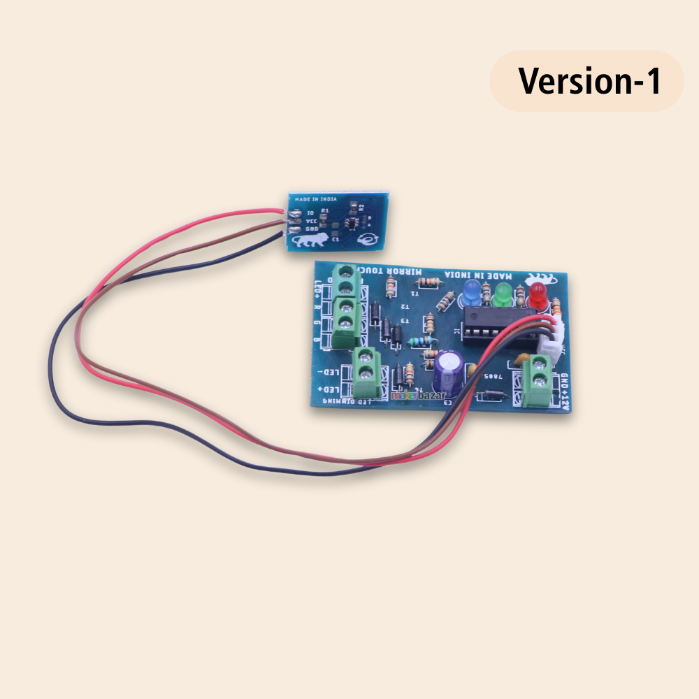 Mirror Touch Sensor Smart Switch [Made In India]