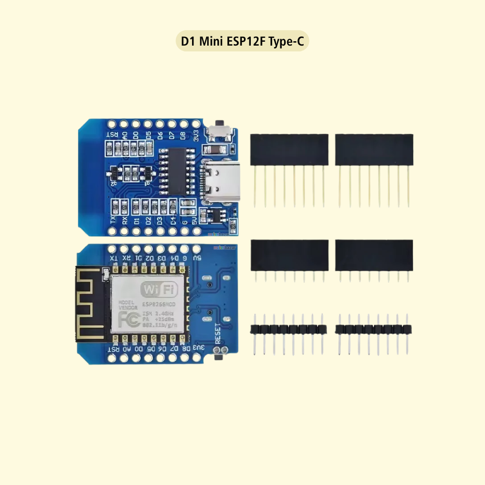 Wemos D1 Mini - IOT ESP8266 Based Development Boards