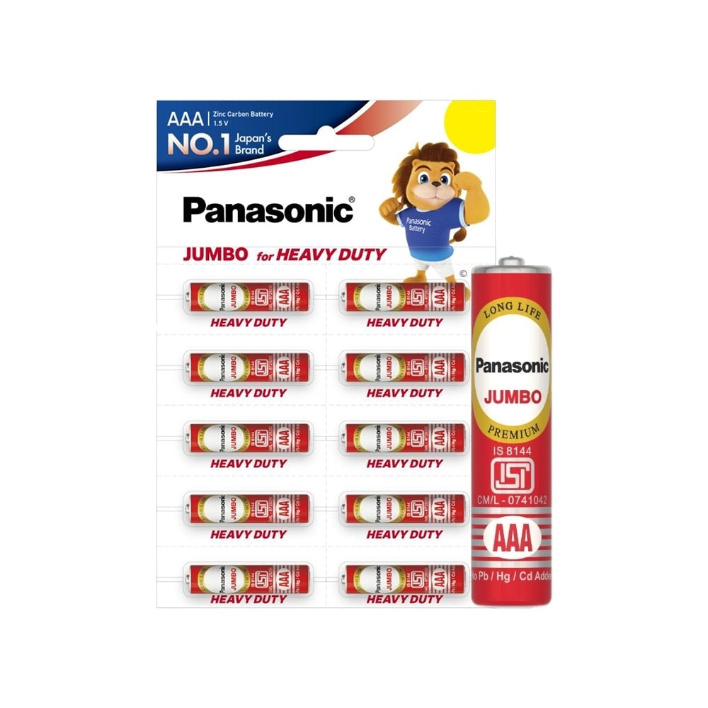 Panasonic: Basic AA/AAA 1.5V Battery Non-Rechargeable Cell