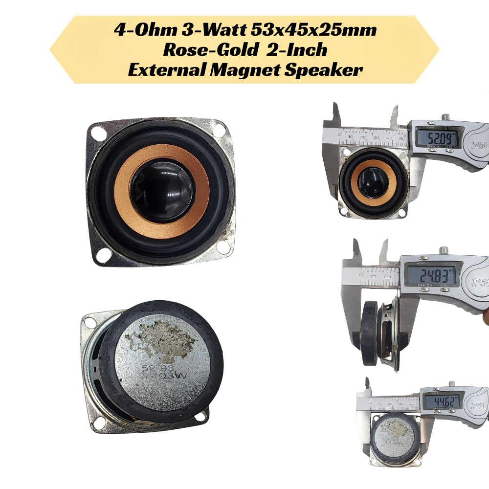 2-Inch External Magnet Speaker [With Frame]