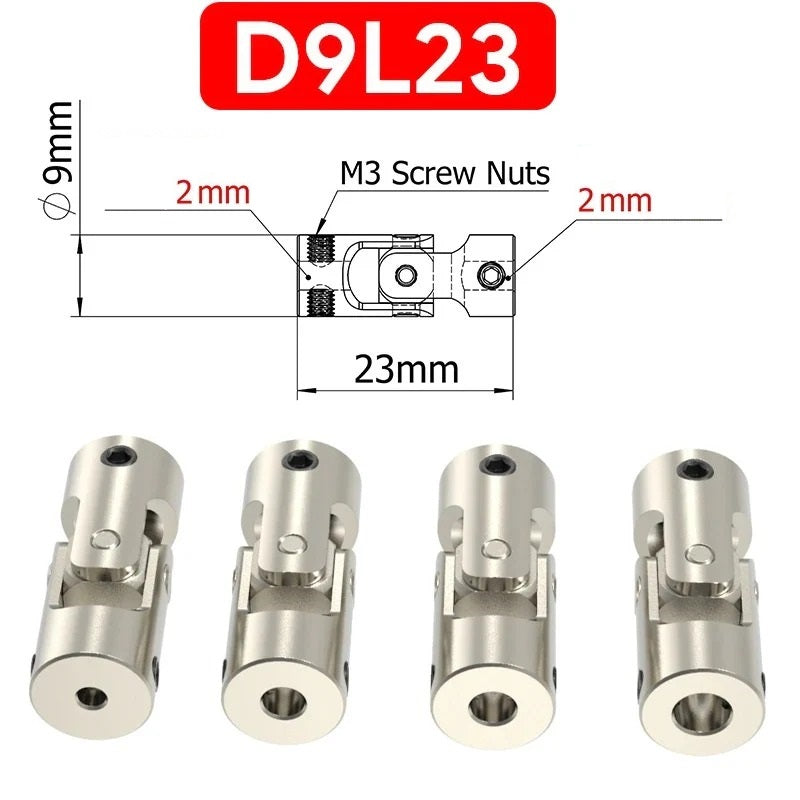 Universal Joint Metal Coupling for RC Cars