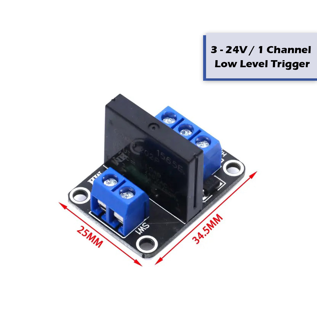 G3MB-202P Solid State Relay SSR Module 240V 2A Output with Resistive Fuse