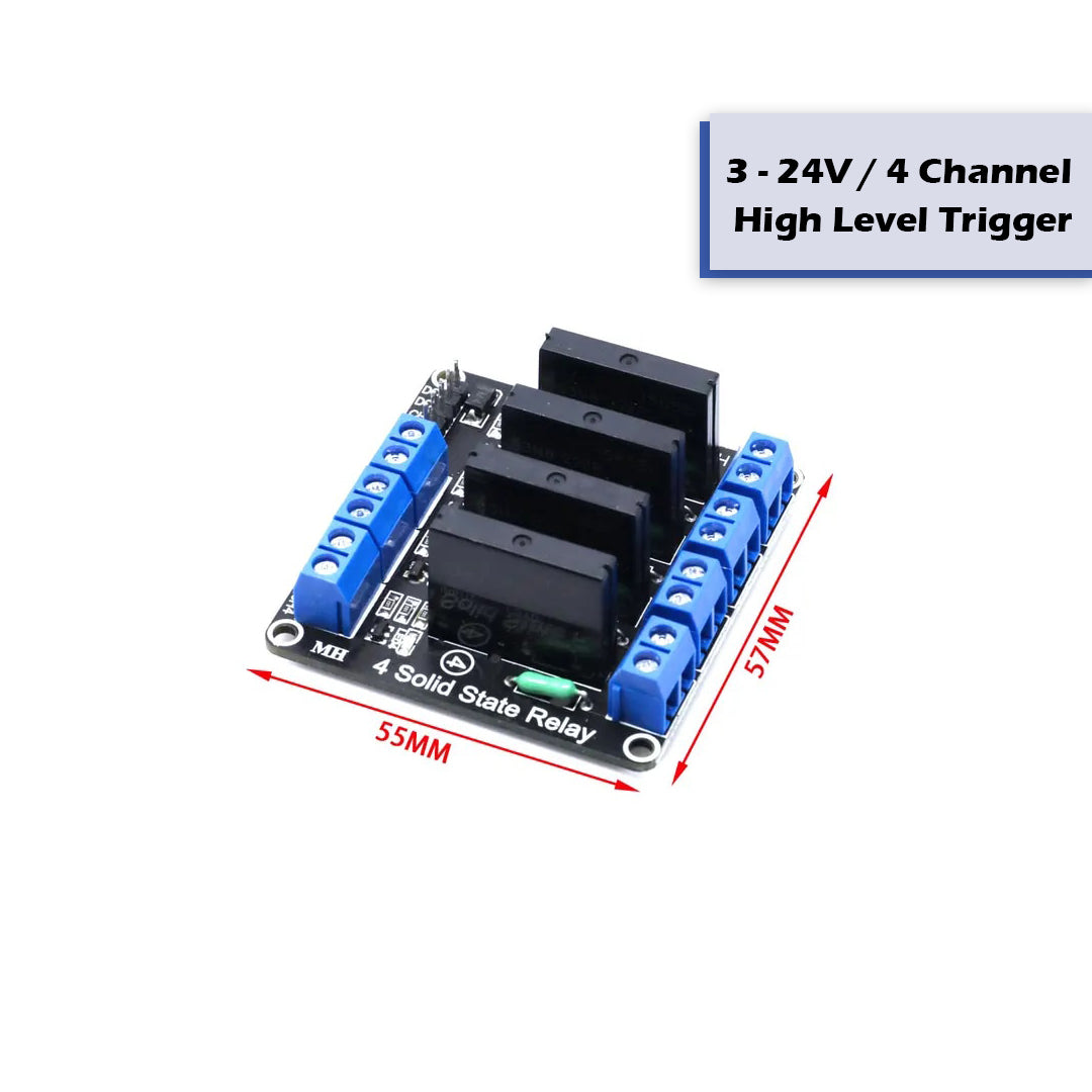 G3MB-202P Solid State Relay SSR Module 240V 2A Output with Resistive Fuse