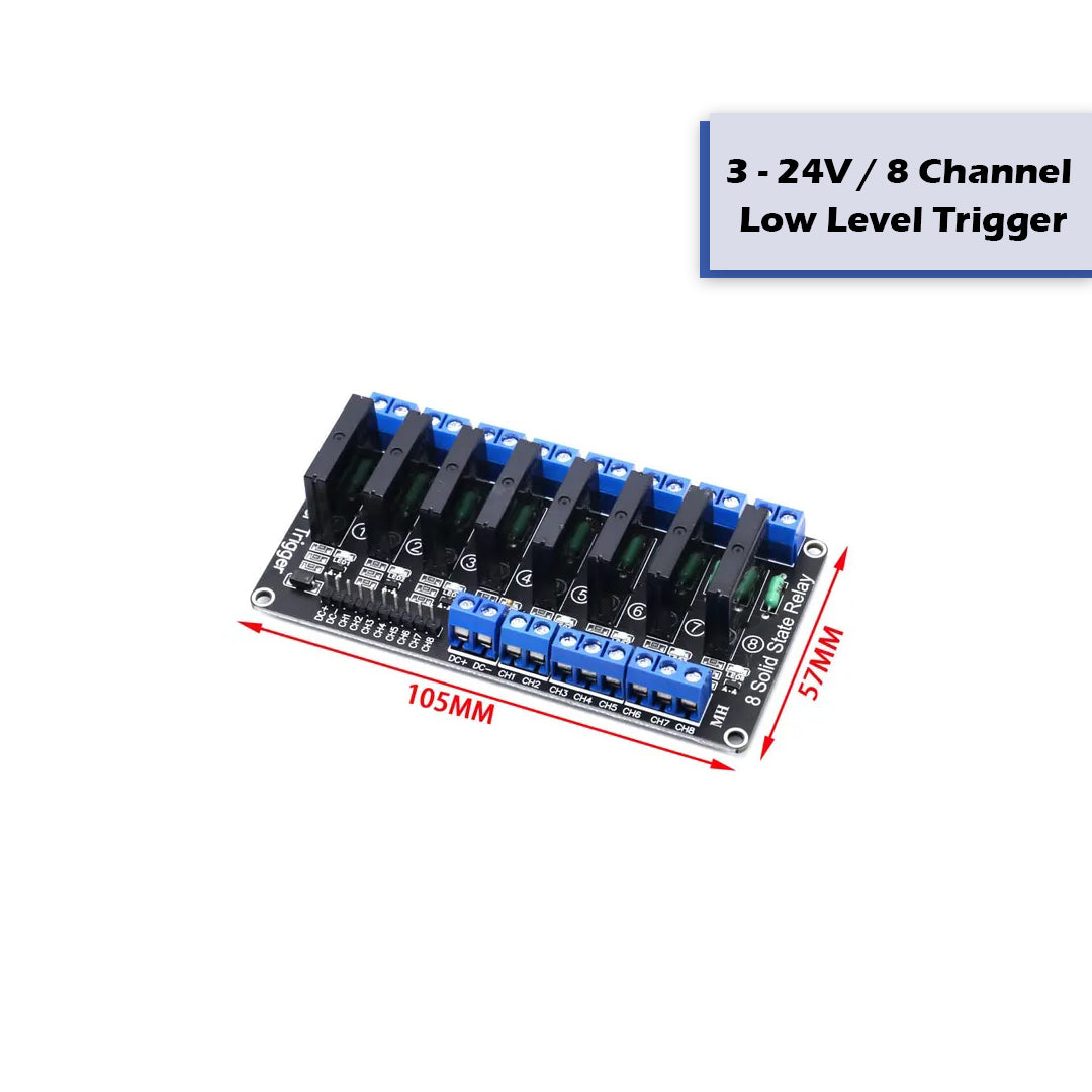 G3MB-202P Solid State Relay SSR Module 240V 2A Output with Resistive Fuse