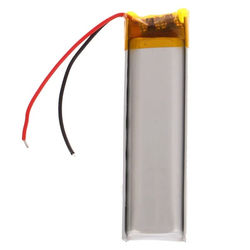 KP: 400mAh Lipo Battery - Single Cell 3.7V Lithium Polymer Battery