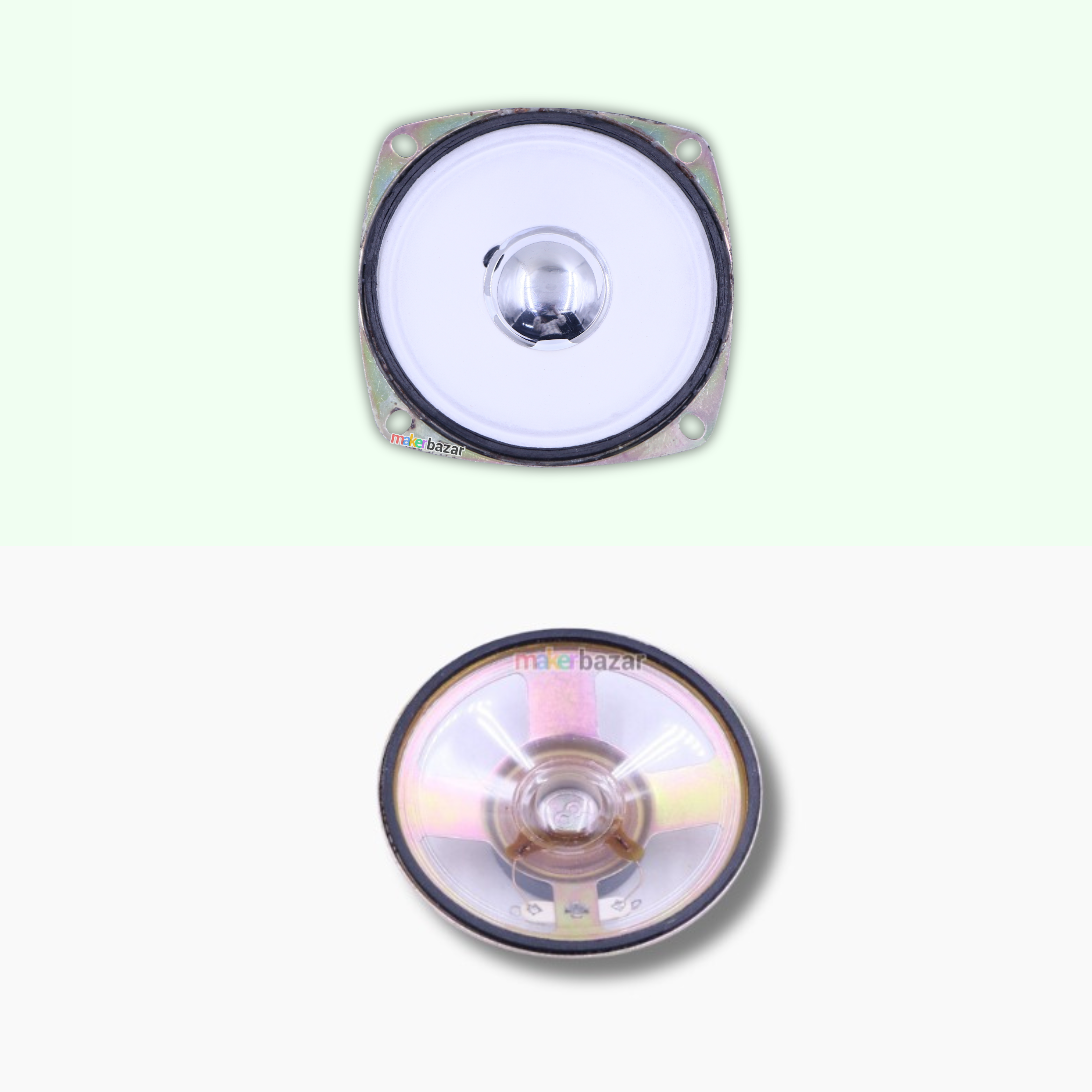 3 Inch External Magnet Speaker with White Base