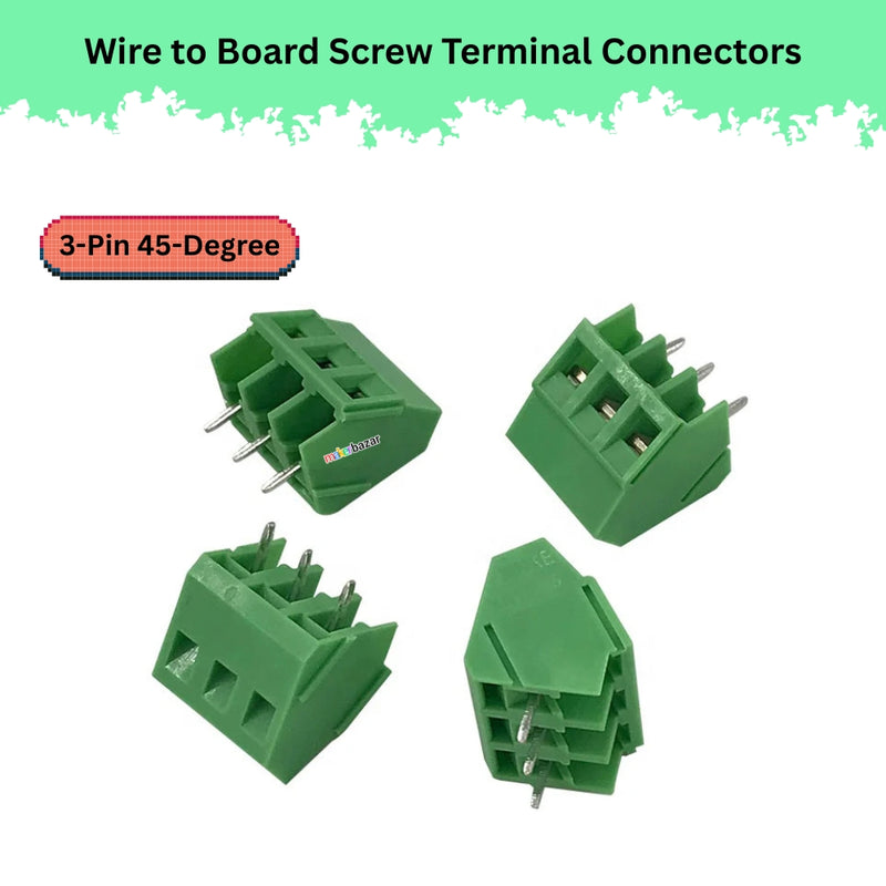 Buy Multi-Pin PCB Screw Terminals – Side/Angle Entry Connectors
