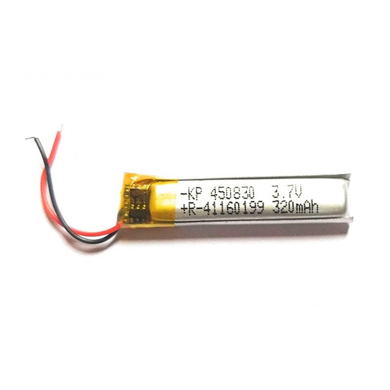 KP: 320mAh Lipo Battery - Single Cell 3.7V Lithium Polymer Battery