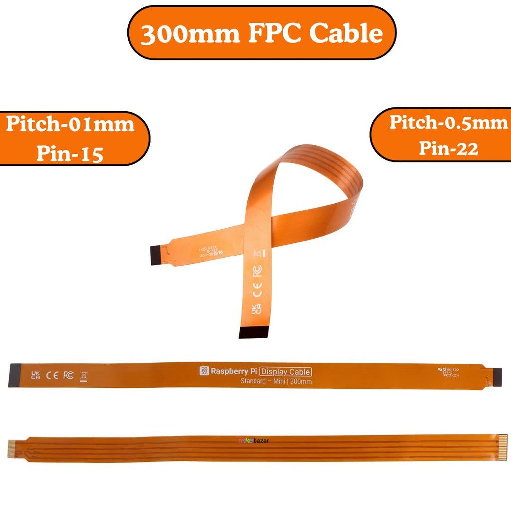 Buy Pi 5 Camera FPC Cable for High-Quality Video | Makerbazar