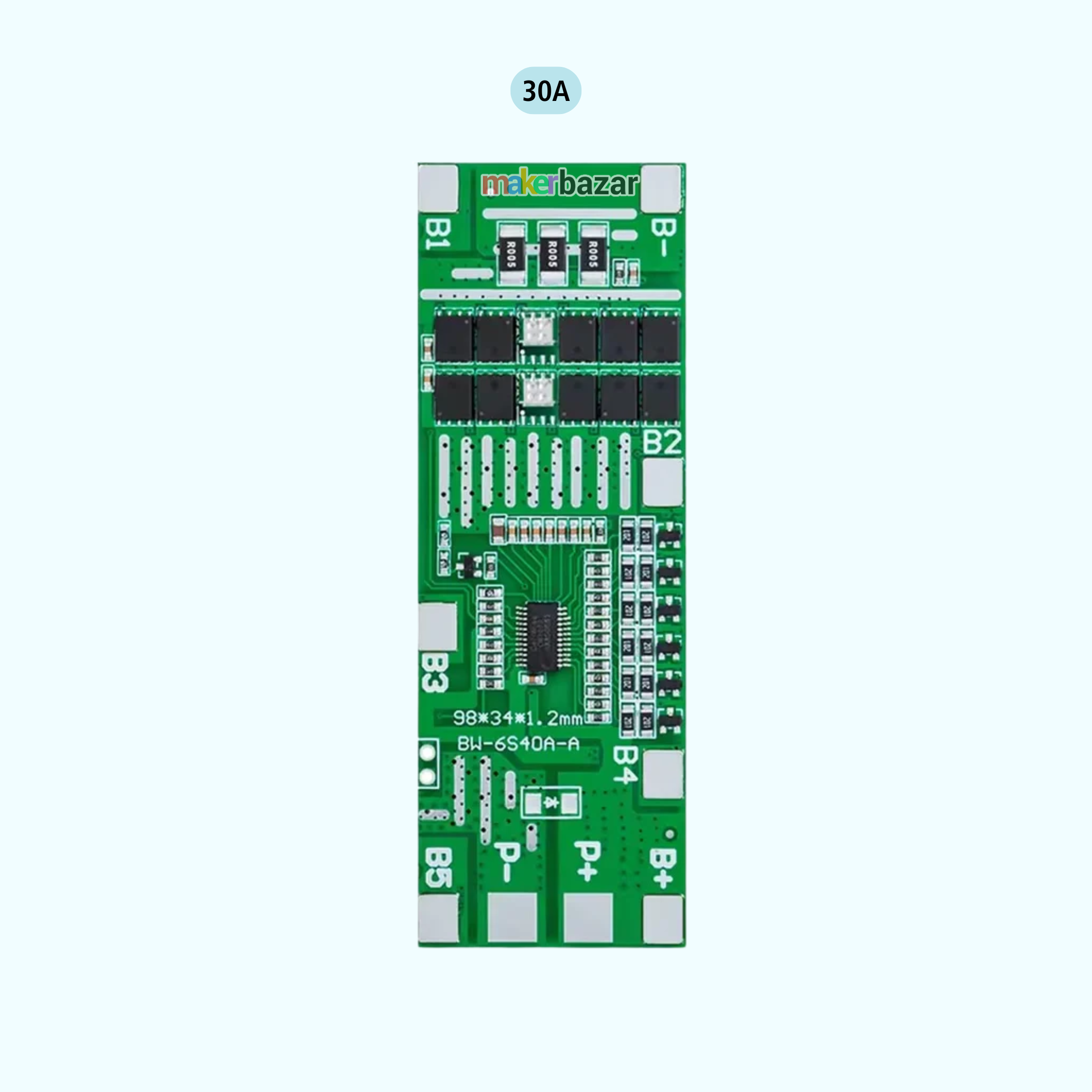 6S 24V 18650 Lithium Battery Protection Board