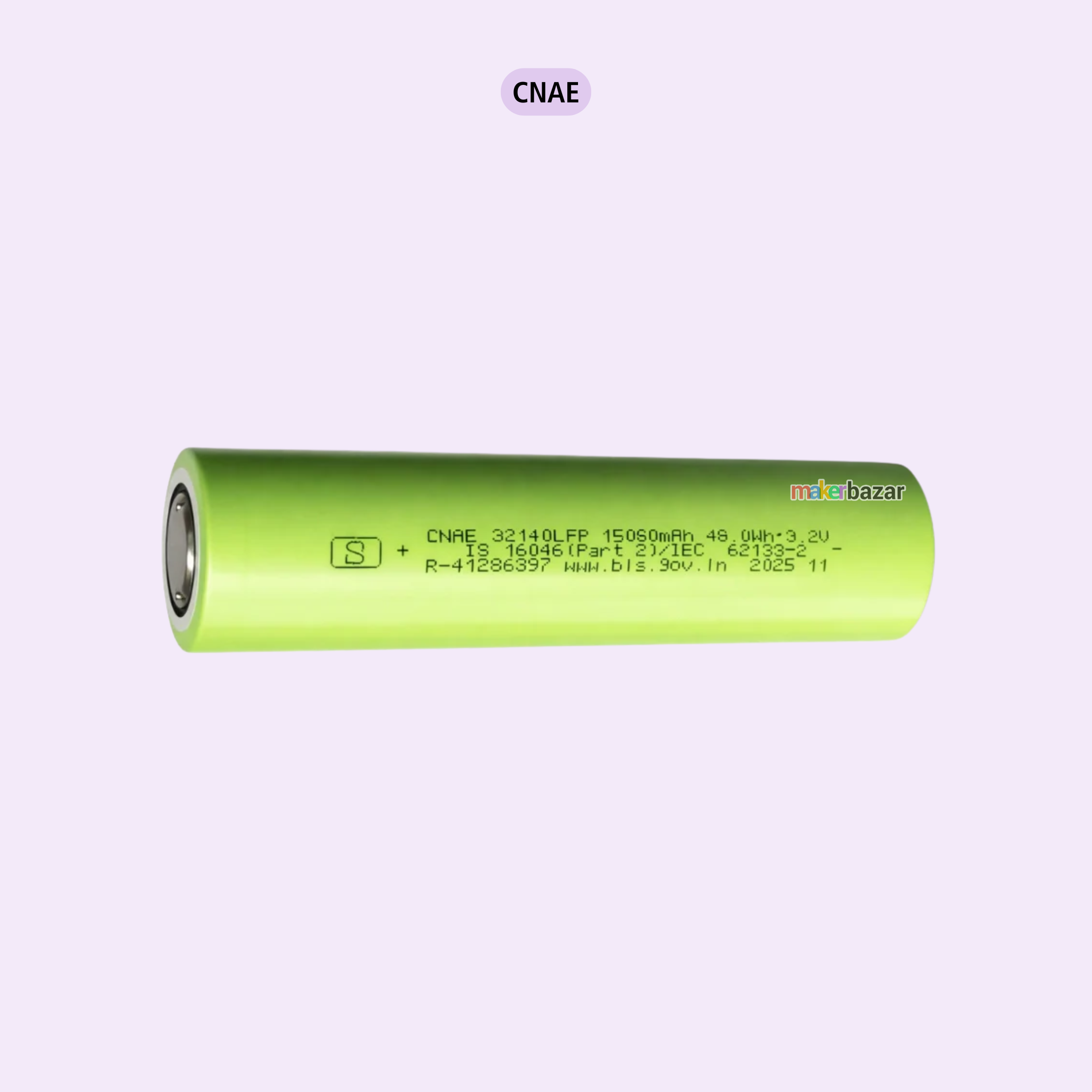 32140 FS 3.2V 15Ah LiFePO4 Rechargeable Battery