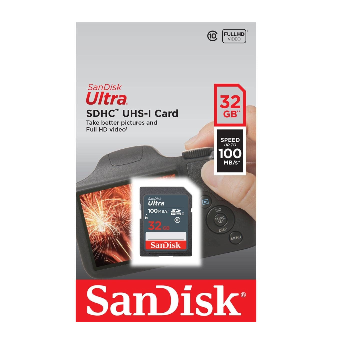 SanDisk Ultra SDHC Memory Storage Camera Card