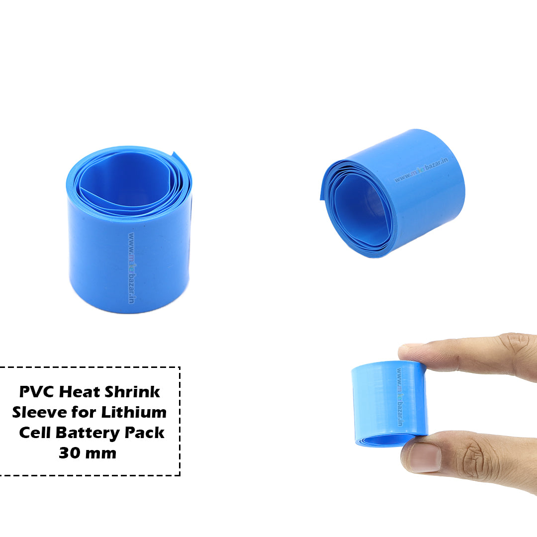 PVC Heat Shrink Sleeve for Lithium Cell Battery Pack (In Meters)