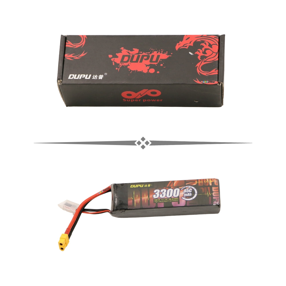 DUPU 3S 11.1V LiPo Battery Pack 45C