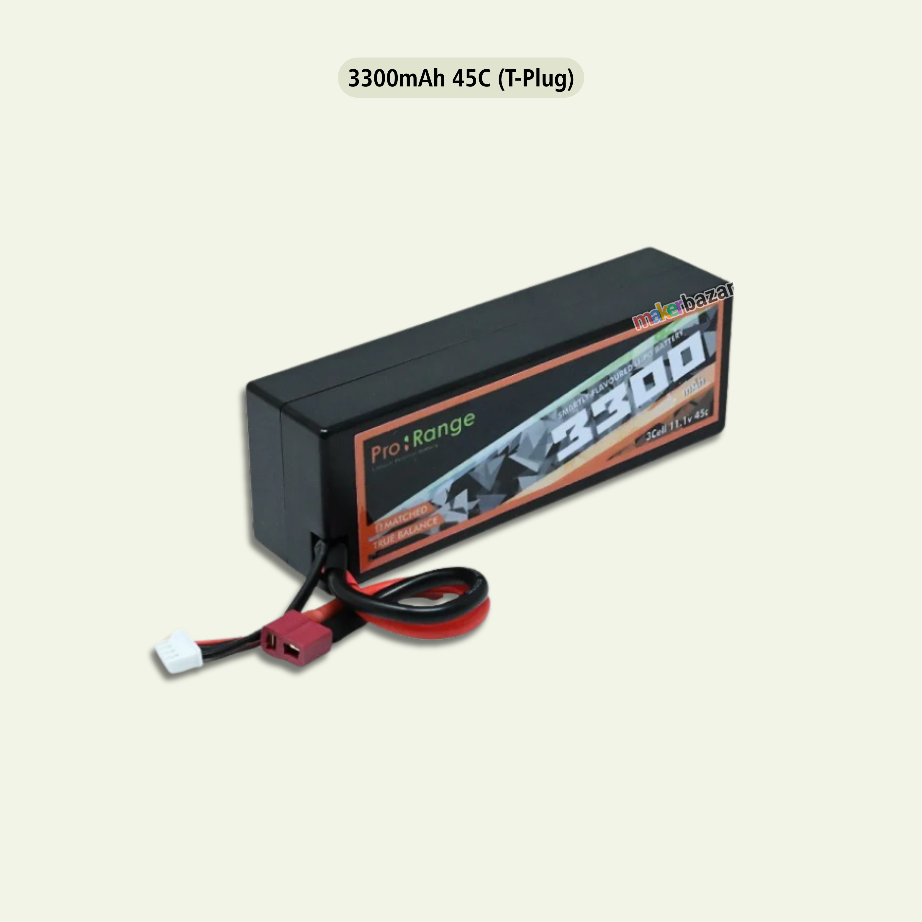 Pro-Range 11.1V 3S Lithium Polymer (LiPo) Battery Pack