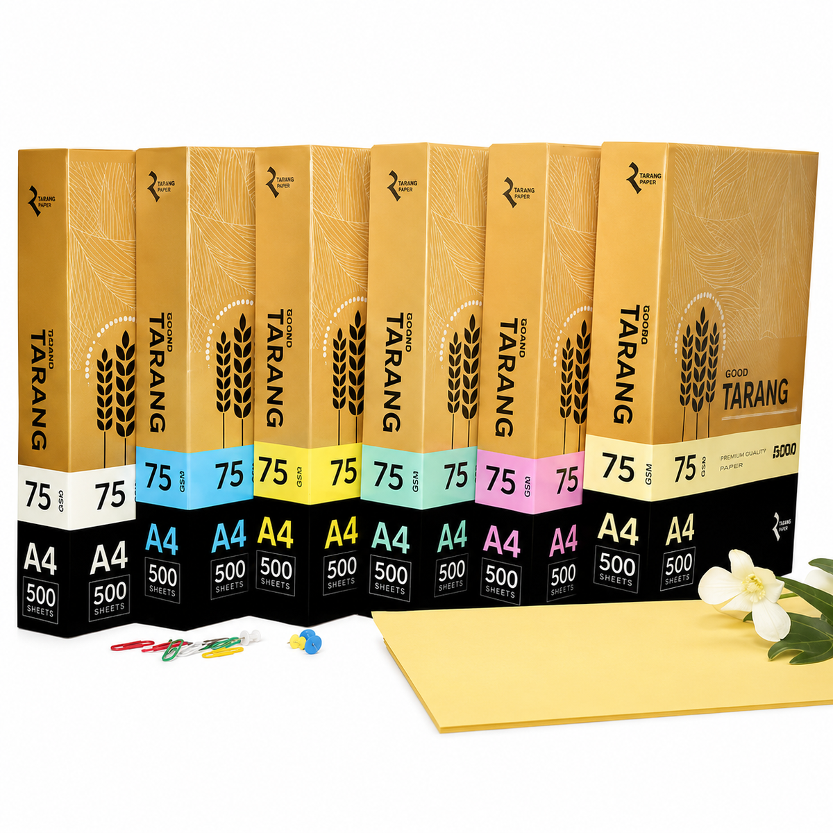 A4 Colored Craft Paper Sheets