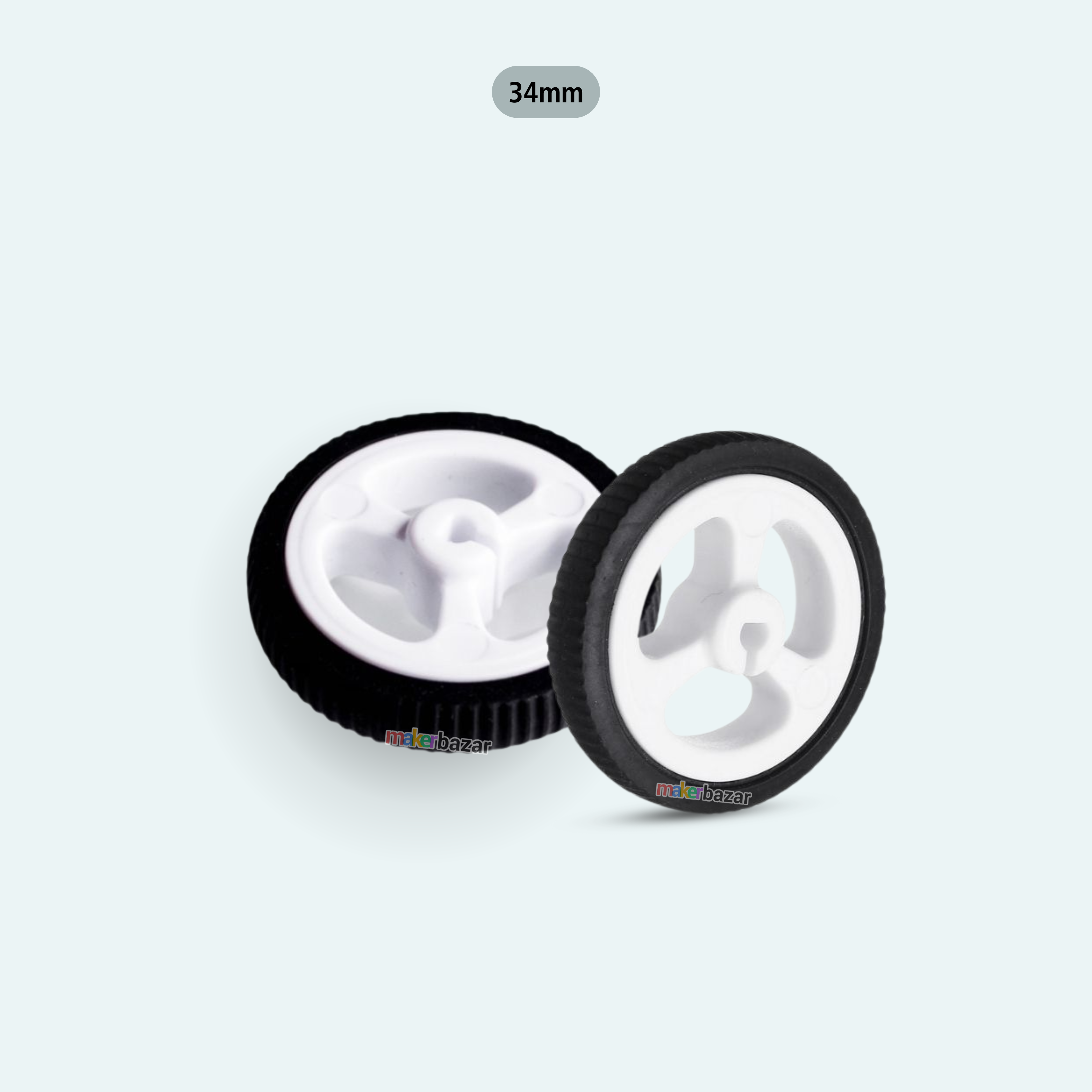 Rubber Wheel Tyre for N20 Gear Motor