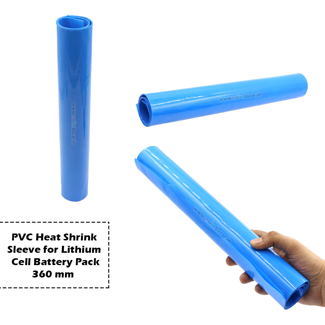 PVC Heat Shrink Sleeve for Lithium Cell Battery Pack (In Meters)