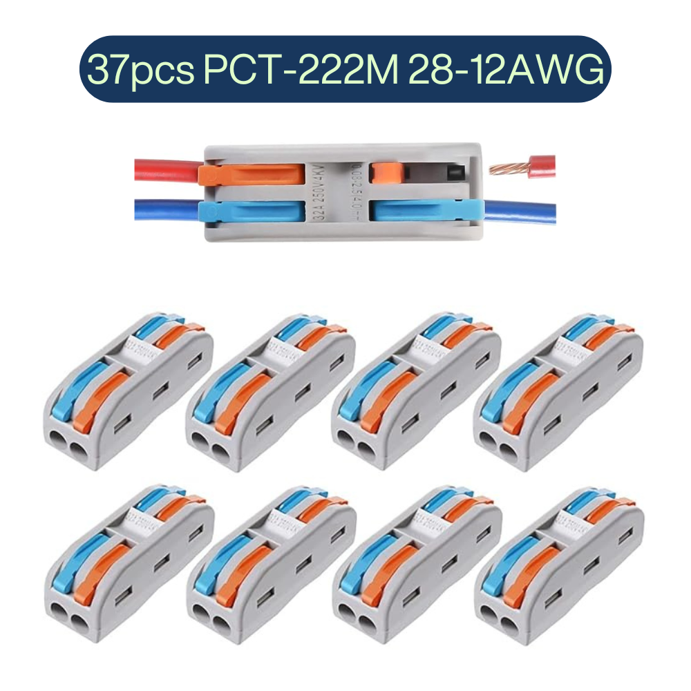 Quick Electrical Wire Connectors Kit (PCT-SPL Terminal Blocks)