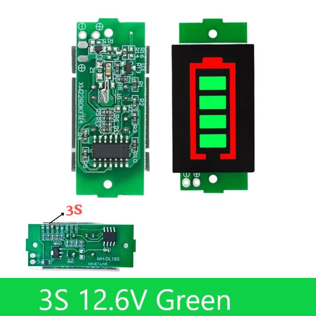 18650 Lithium Battery Capacity Indicator Module