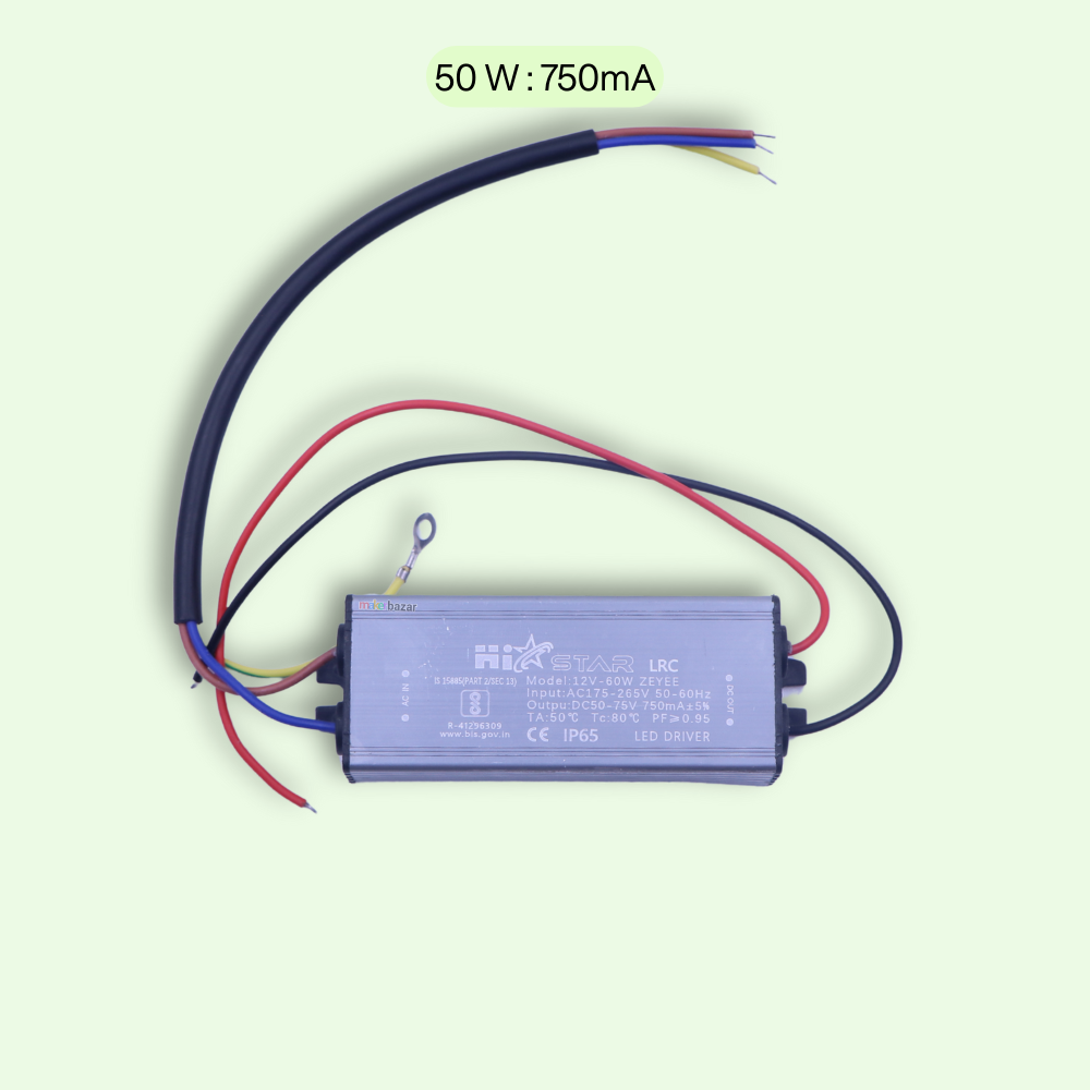 50W MCPCB LED Light Driver Modules