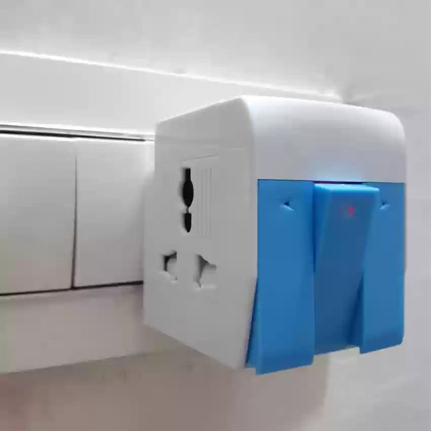 Multipurpose 3-in-1 Plug Socket with Switch