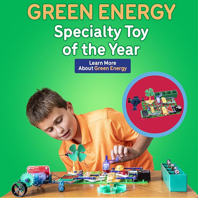 Snap Circuits SCG-125 Green Kit