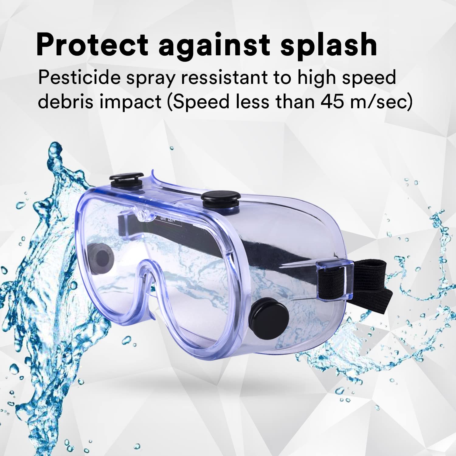 3M 1621 Polycarbonate Safety Goggle for Chemical Splash