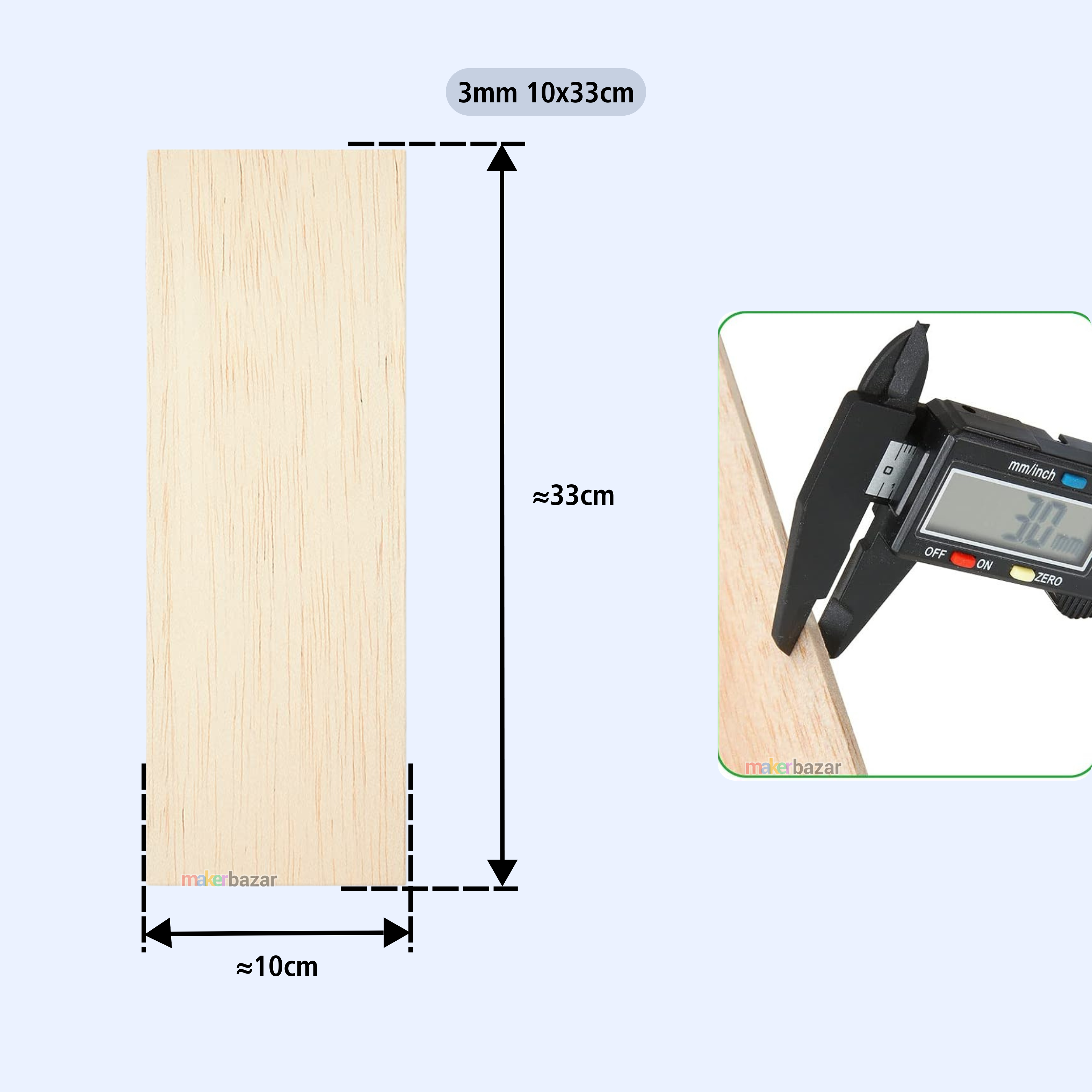 Cheap Generic A Grade Balsa Wood Sheet