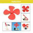 Four Blade Mini Propeller Toy Fan for 1.8mm Shaft