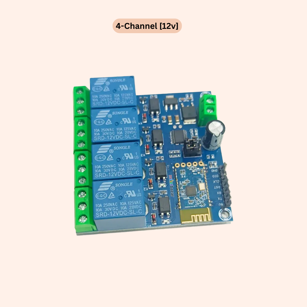 ESP8266 WiFi Relay Module 1CH 2CH 4CH and Bluetooth Relay