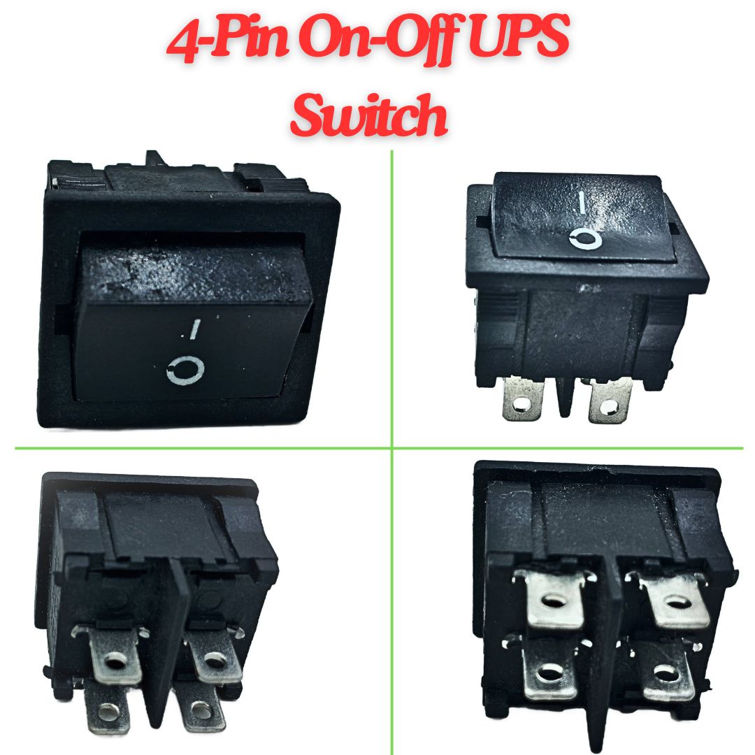 UPS Rocker Switch Reliable Power Button