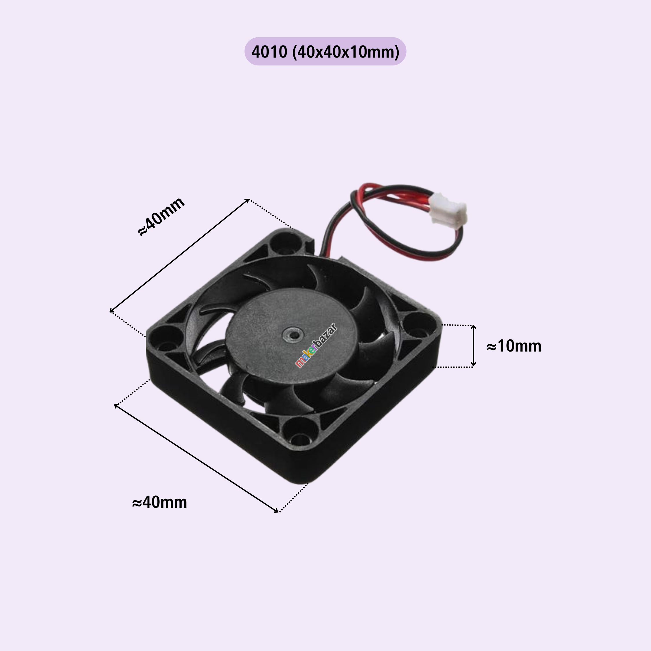 Generic: Axial DC Cooling Fan Blowers