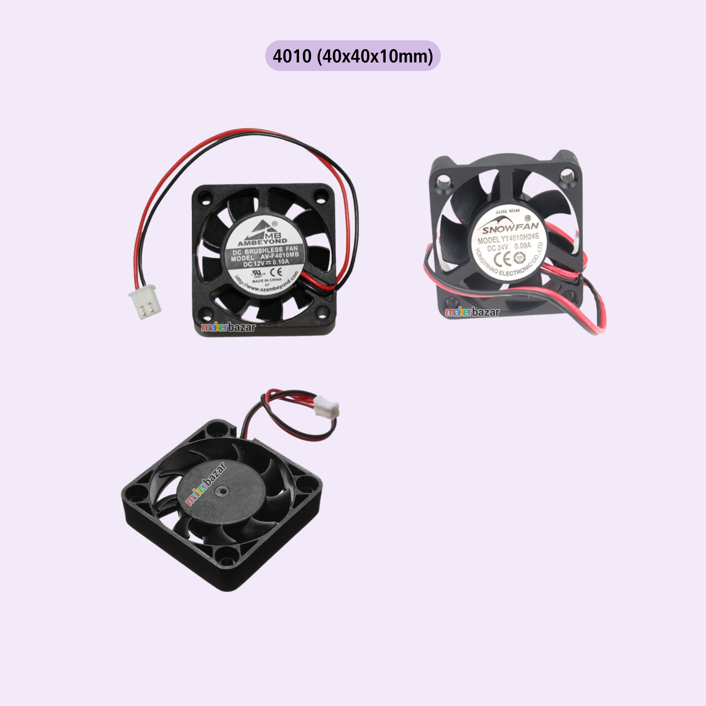 Generic: Axial DC Cooling Fan Blowers