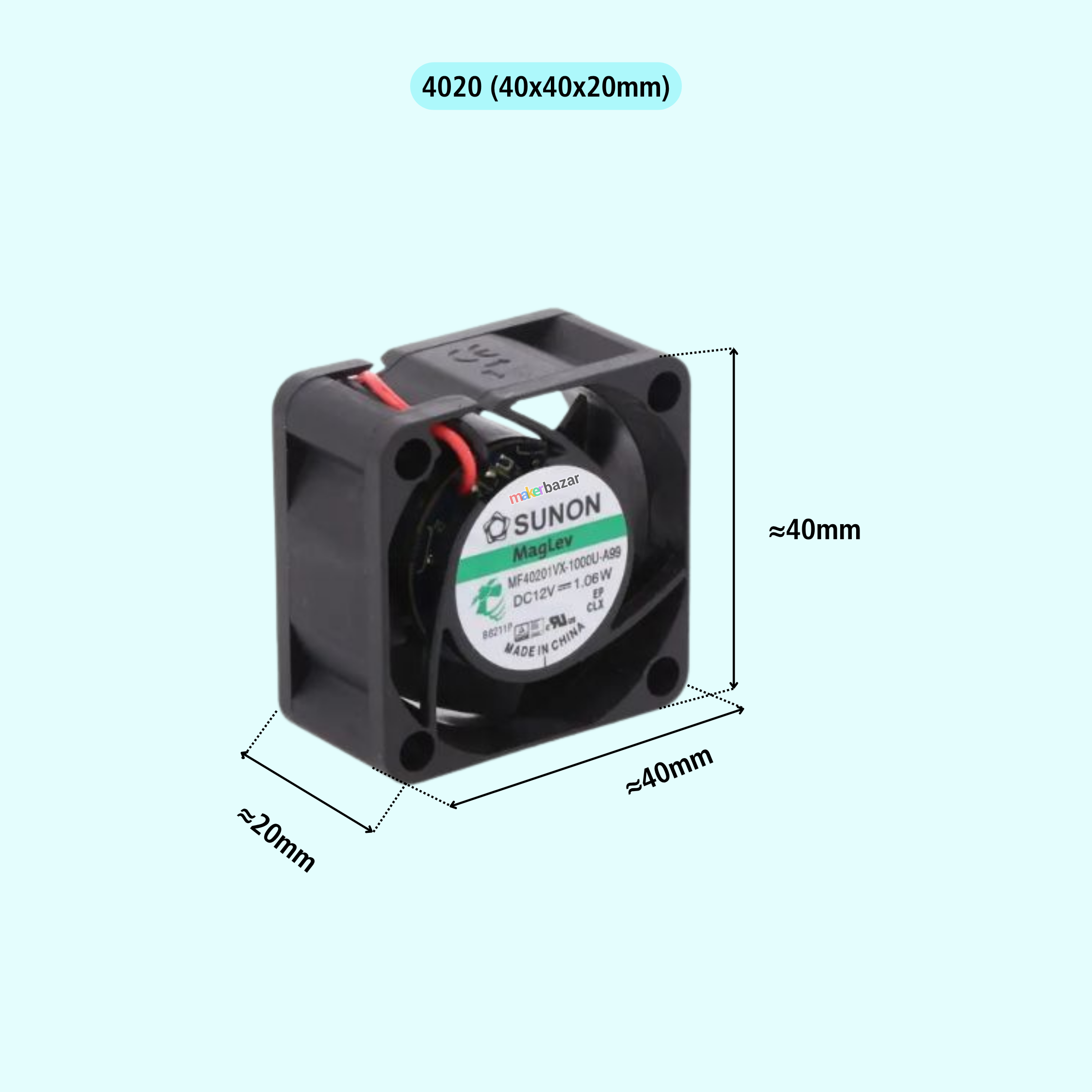 Generic: Axial DC Cooling Fan Blowers