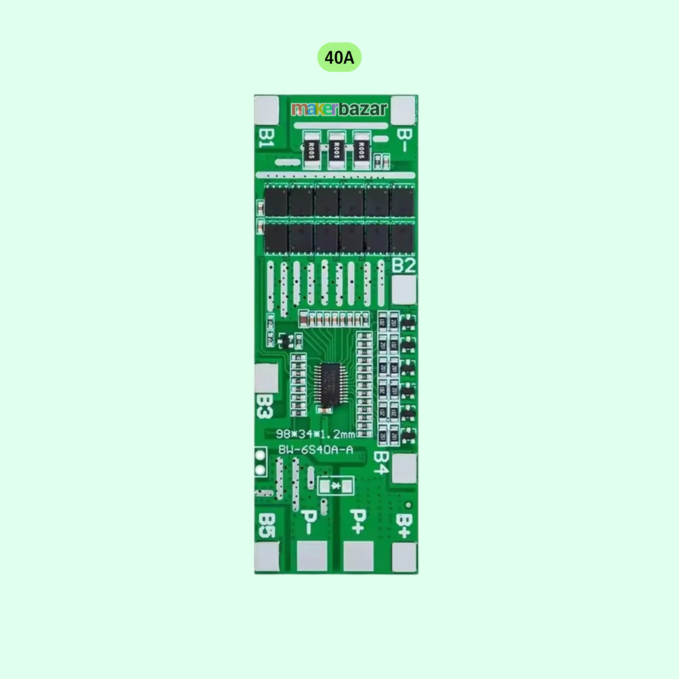 6S 24V 18650 Lithium Battery Protection Board