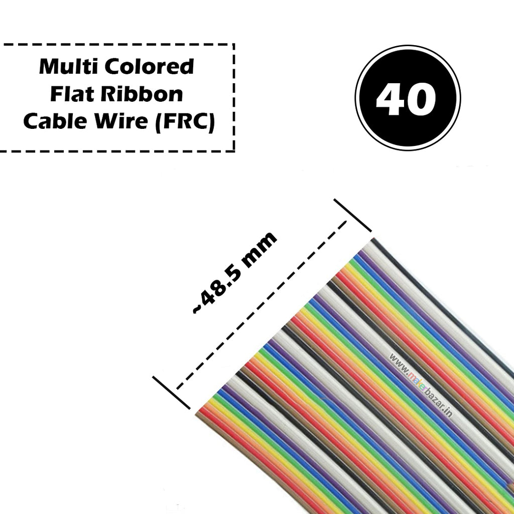 Wire Ribbon Form Multi Colored Flat Ribbon Cable Wire for Efficient Internal Wiring