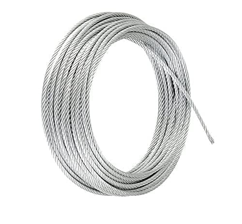 GI Steel Cable Wire Rope for Hoisting [In-Meters]