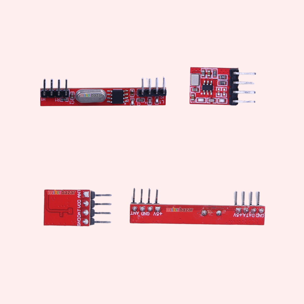 Rf Module 433 Reciever 433Mhz RF Wireless Transmitter Receiver Module