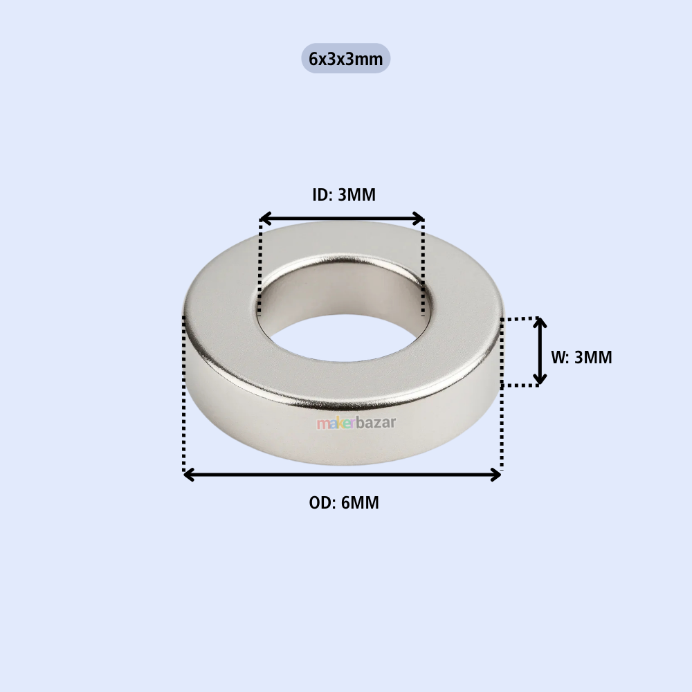 Neodymium Ring Magnets with Hole High Strength Rare Earth
