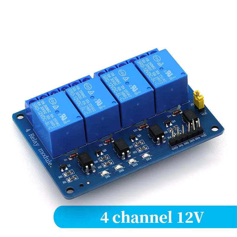 Blue Relay Board Module with Low Level Trigger Optocoupler