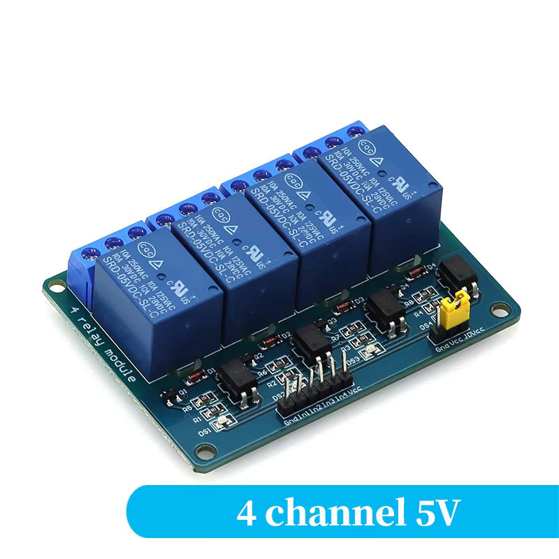 Blue Relay Board Module with Low Level Trigger Optocoupler