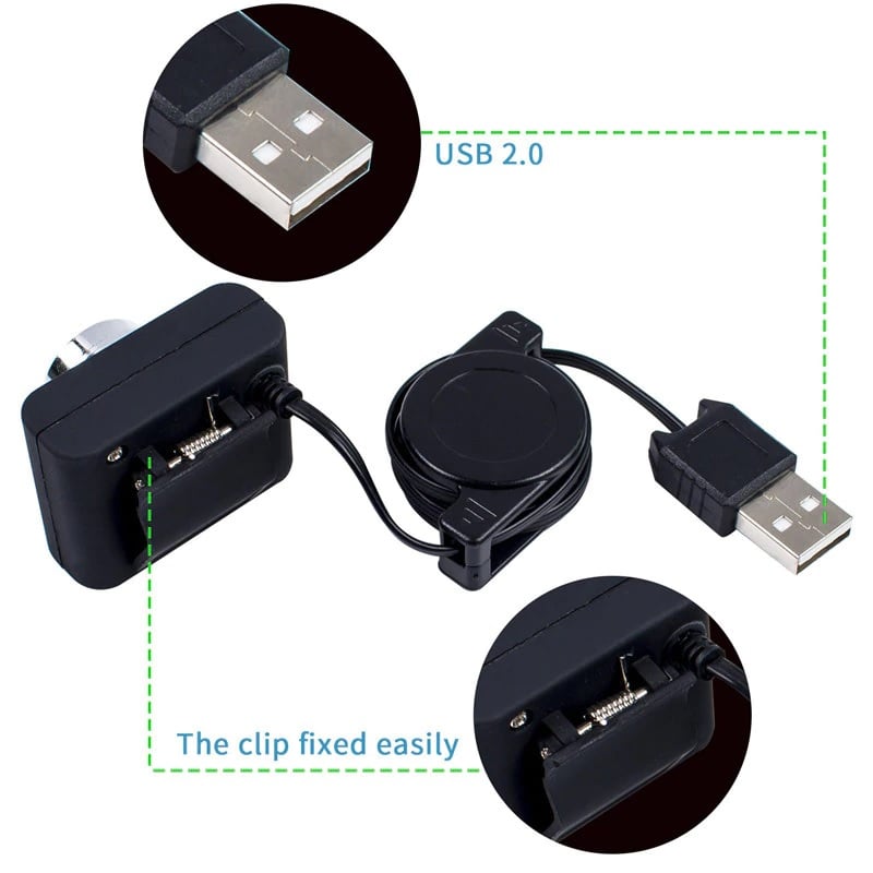 1/4 Cmos 640X480 USB Camera with Collapsible Cable for Raspberry Pi