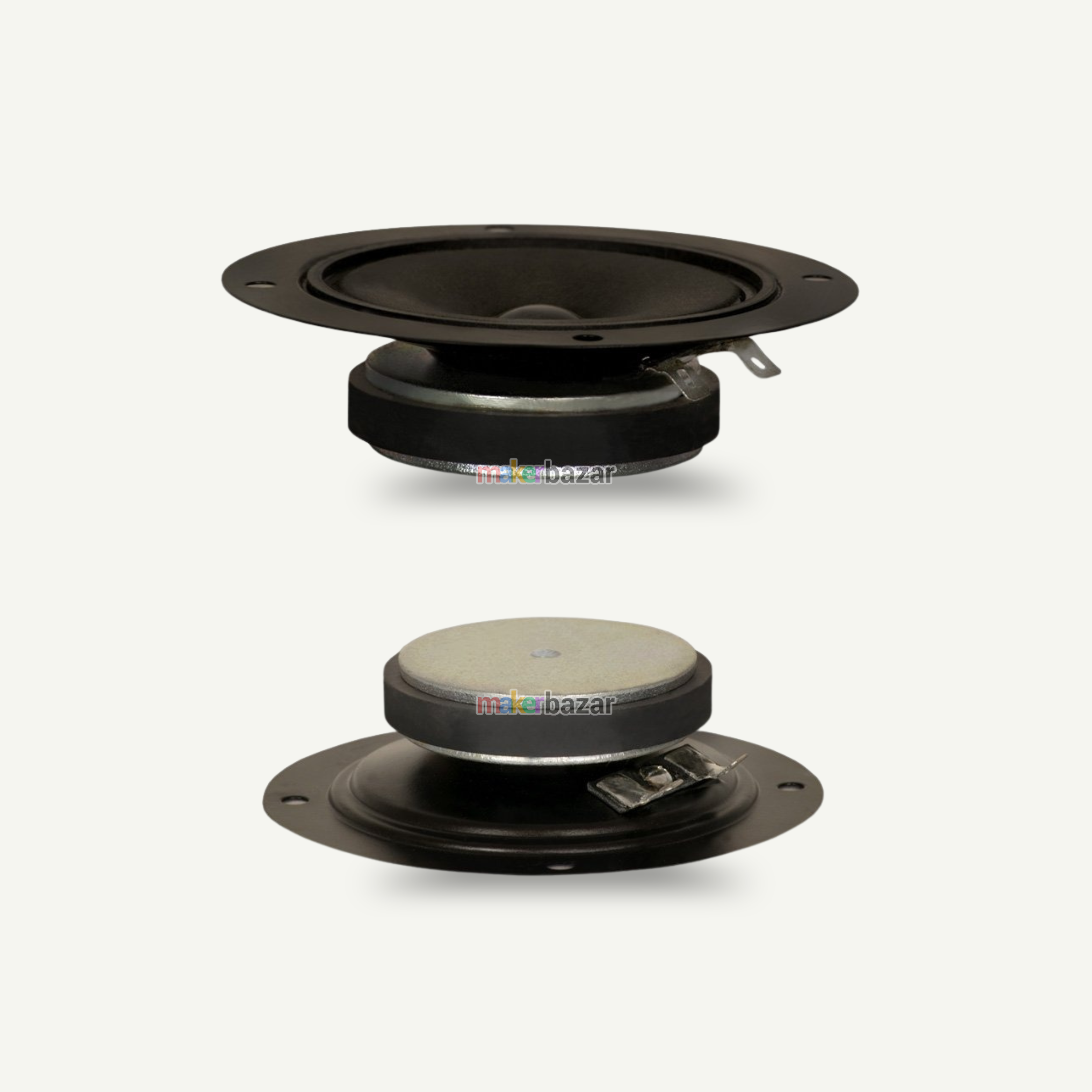 4 Inch 2-Ohm 10-Watt Tweeter Speaker for Cars and Audio System