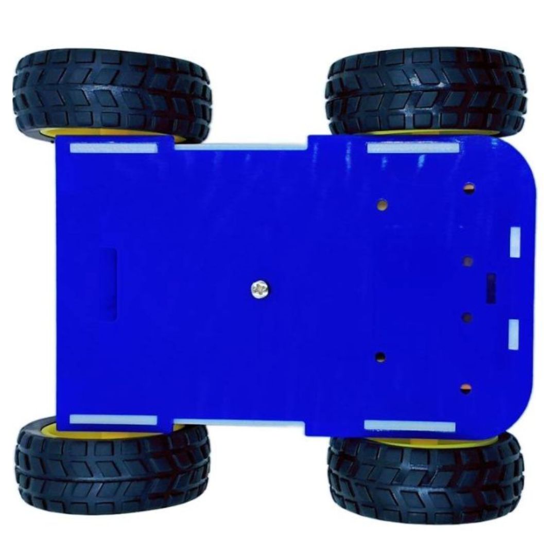 Robust Chassis Buy 4WD Chassis Robot Platform for Beginners | Makerbazar