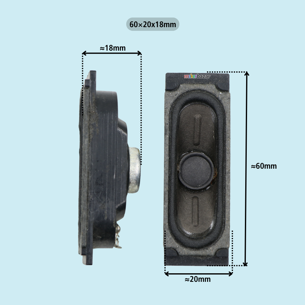 4Ω 5W LED/LCD/OLED LAPTOP & TV Speakers -REFURBISHED