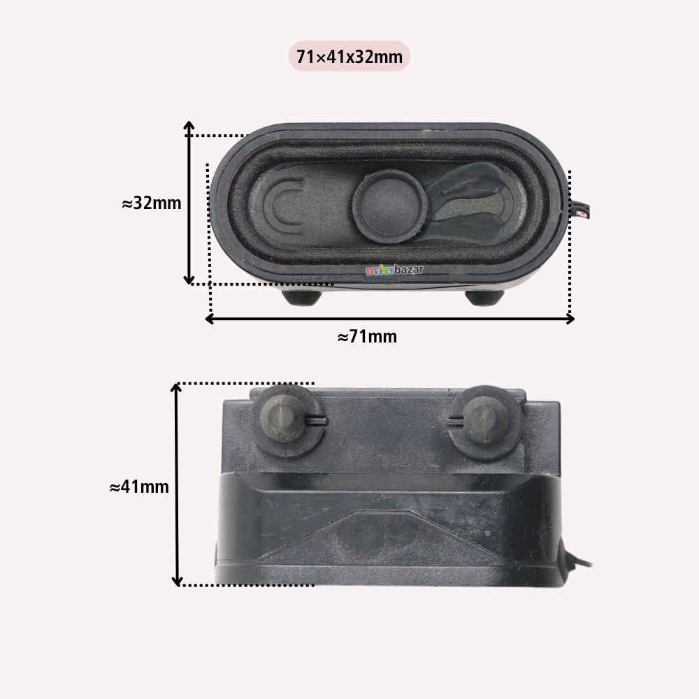 4Ω 5W LED/LCD/OLED LAPTOP & TV Speakers -REFURBISHED