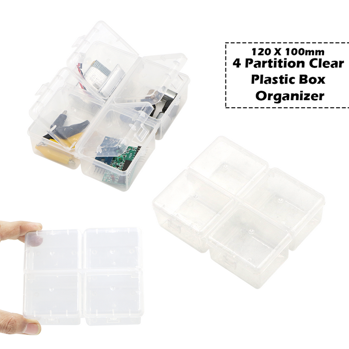 Versatile Storage Solutions: Transparent Rectangular Plastic Boxes